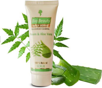 Bio Beauty Scrub Lotion – Neem Aloe Vera – 60 gm