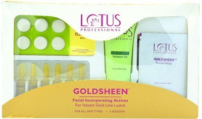 Lotus Herbals Professional Goldsheen Facial Kit
