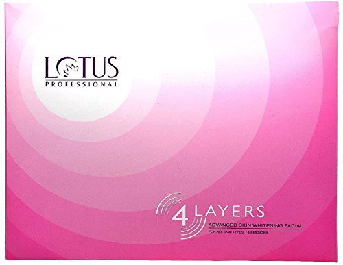 Lotus Professional 4 Layers Advanced Skin Whitening Facial Kit