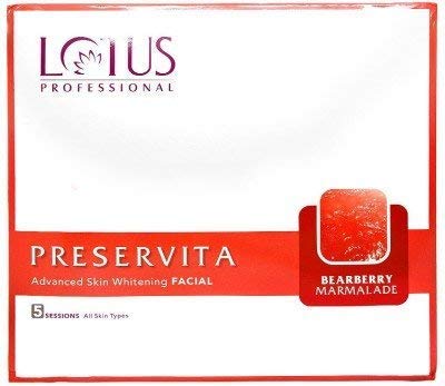 Lotus Professional Preservita Advanced Skin Whitening Facial Bearberry Marmalade