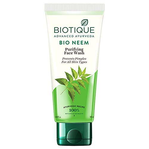 biotique bio neem purifying face wash 100ml