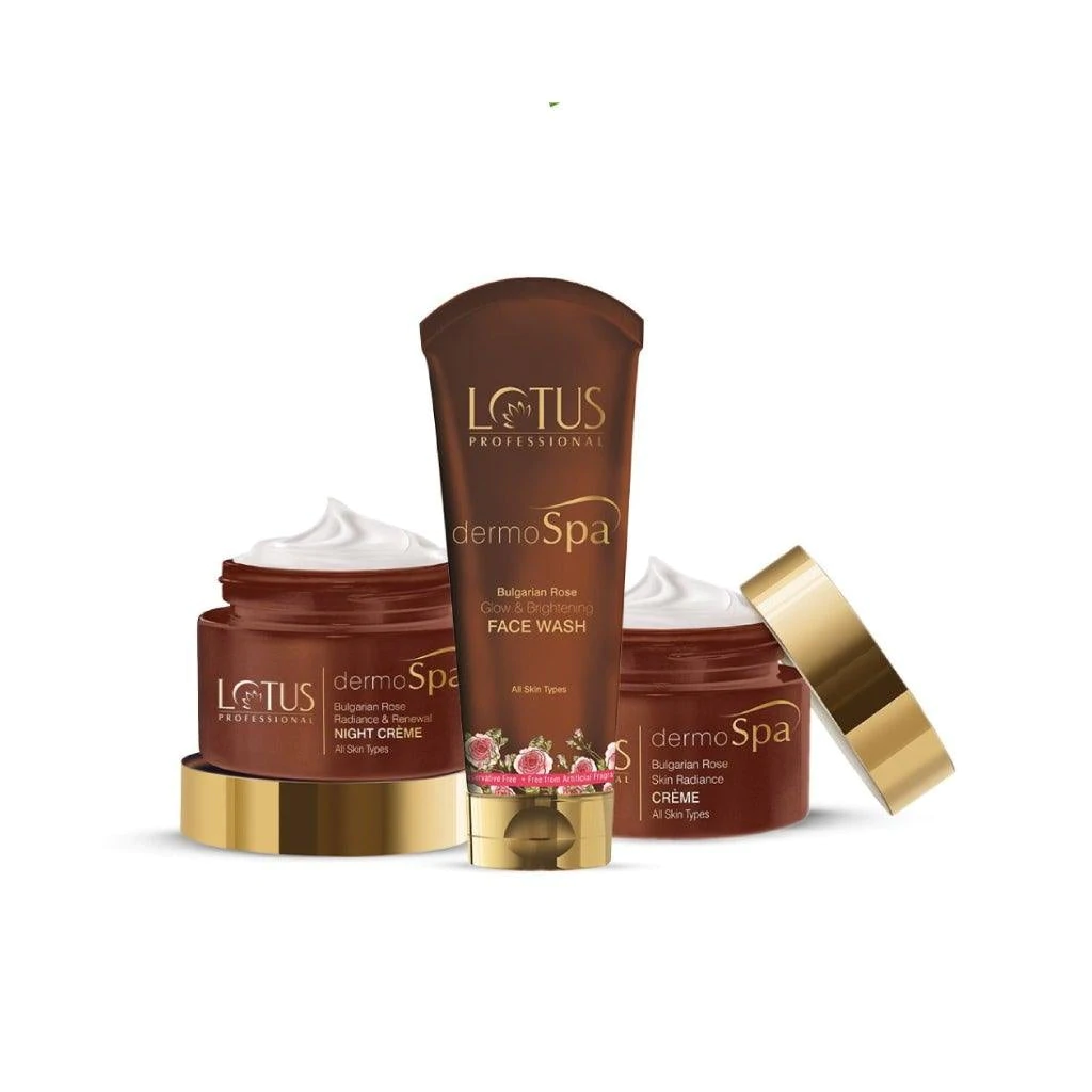 Lotus Professional Dermo Spa Bulgarian Rose Day & Night with Face Wash at  best price in Nepal | Guna Cosmetics